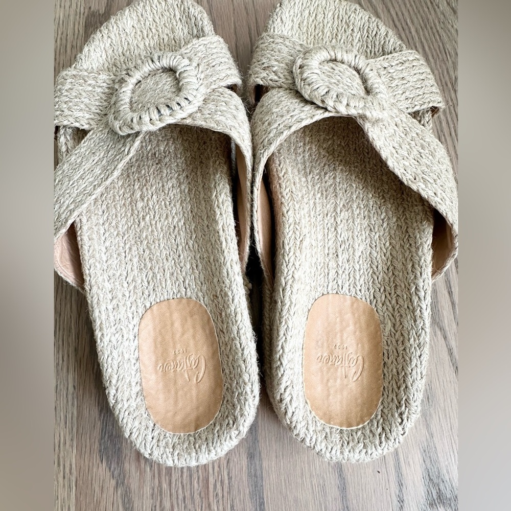 Castaner Zuchi Raffia Platform Espadrille Sandals - Picture 5 of 9